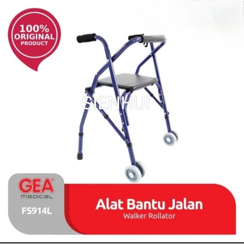 Rollator walker lansia gea.