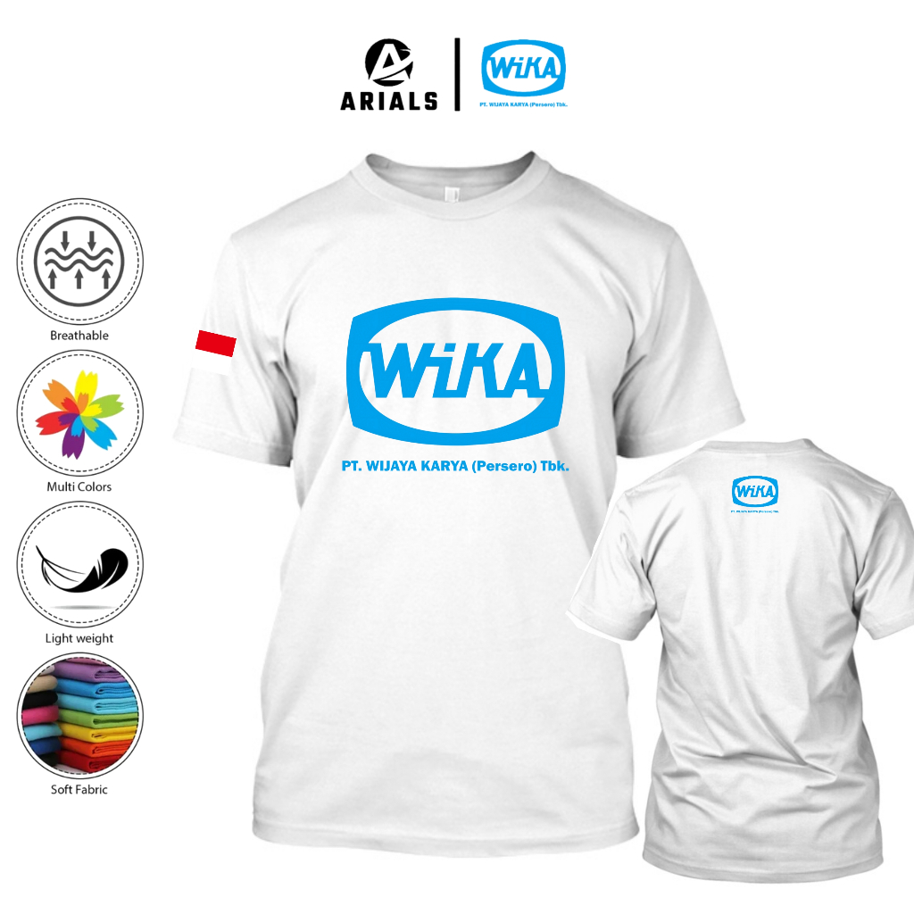 Arials Kaos Baju PT. WIKA Wijaya Karya Persero