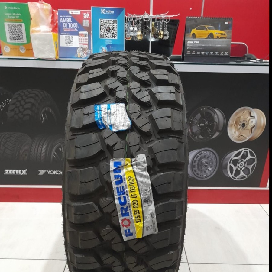 BAN MOBIL OFFROAD FORCEUM M/T 08 PLUS 275 55 R20 BAN MURAH RING 20 PRODUKSI BARU OFFROAD MT