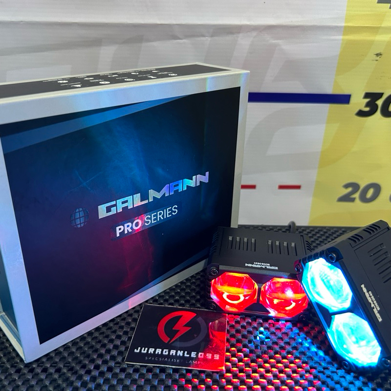 lampu mini projie Galman Pro seris 2 Mata 100W high qualty