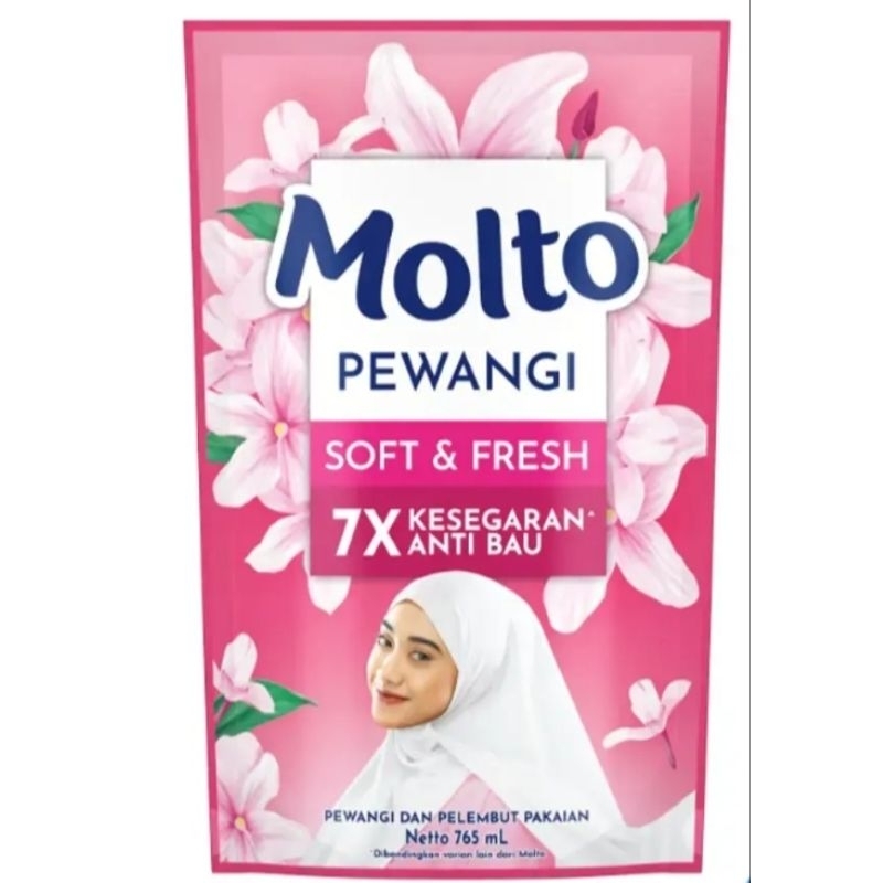 Molto Pewangi Pakaian 765ml / Pewangi Pakaian Molto 765ml