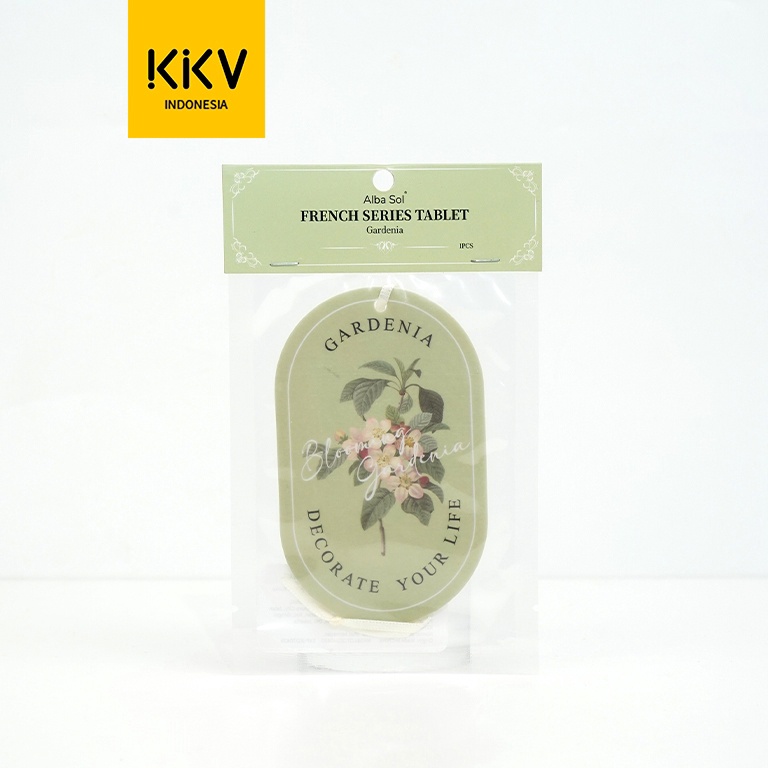 Top Design KKV  Alba Sol French Series Fragrance Pewangi Ruangan Gantung Cotton Pads