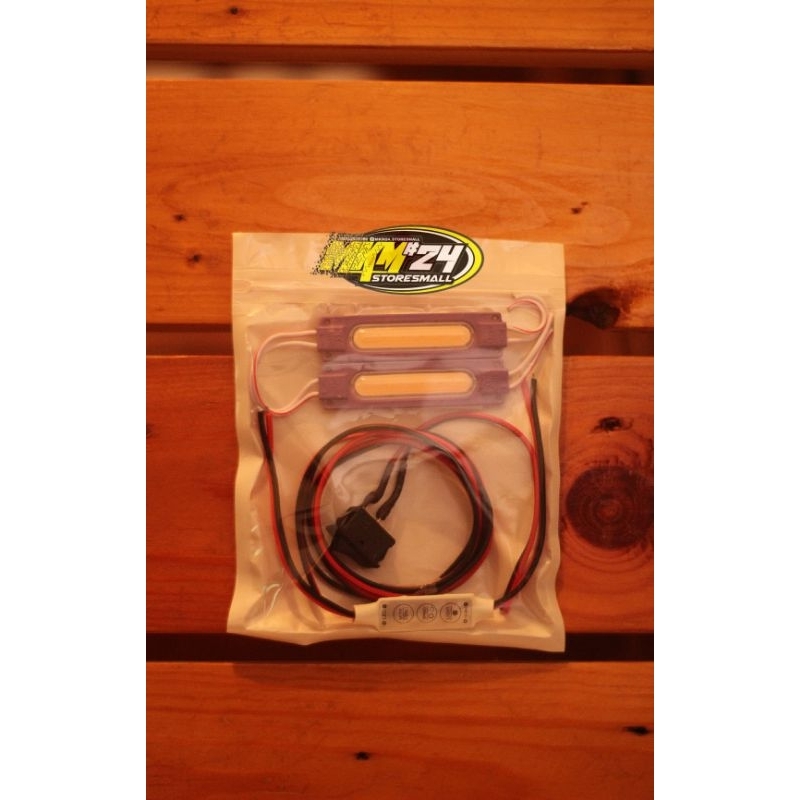 Paket Lampu Kolong Motor Lengkap + modul Relay Saklar On Off 12Volt Trobo