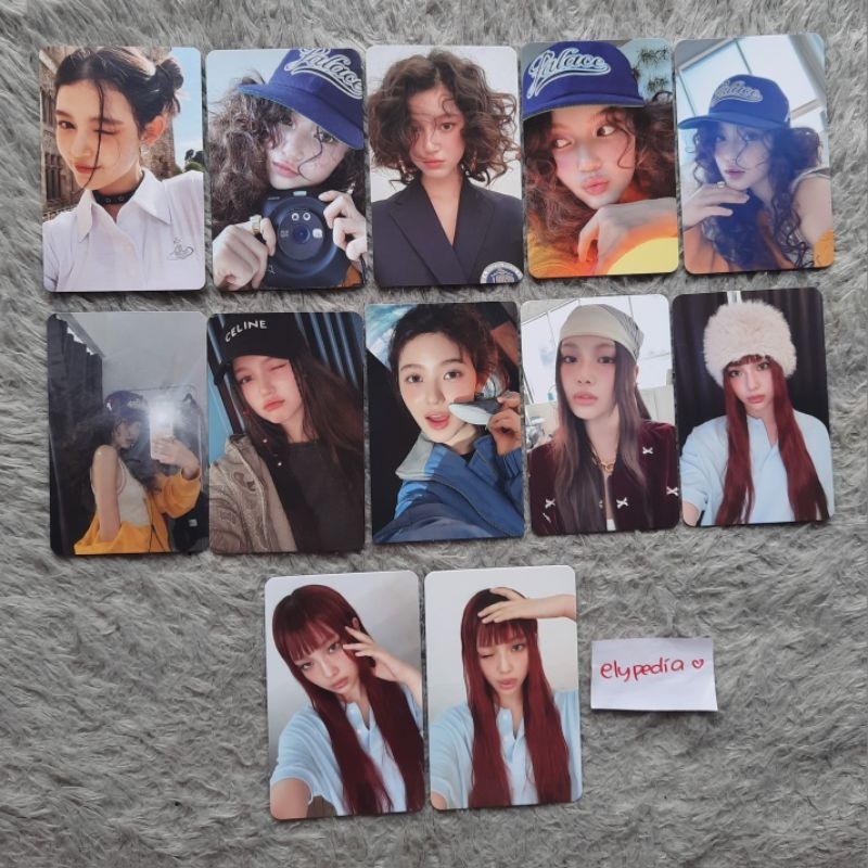 [READY] NewJeans Danielle & Hyein Official Photocard All Era (PC Album & Merchandise) Attention Bag 