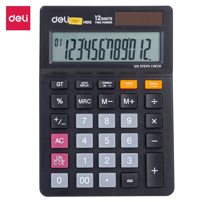 

TBMO DELI KALKULATOR 12 DIGIT EM01320 - OC