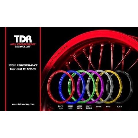 VELG TDR W 140 RING 17 ; 140/160 RING 17 ; 140/140 RING 17 ; 160 RING 17 harga satuan/sepasang 2TONE
