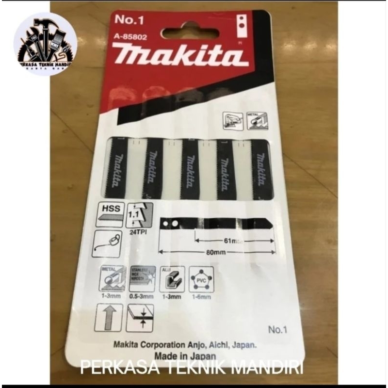 Makita A-85802 Mata Jigsaw No.1 Makita ( Kepala Lubang )