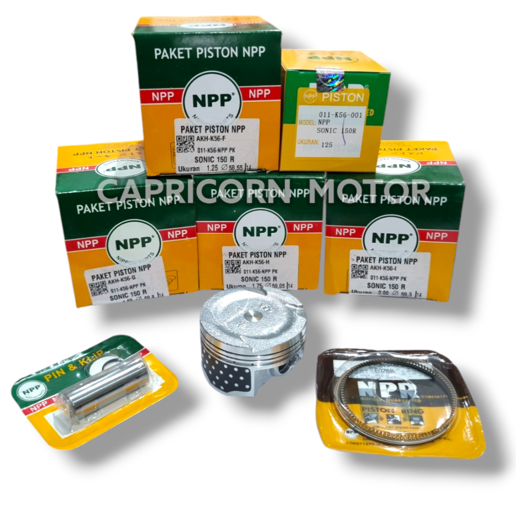 Piston Kit CB CBR SONIC 150 FI INJEKSI LED NEW NPP 125 150 175 200