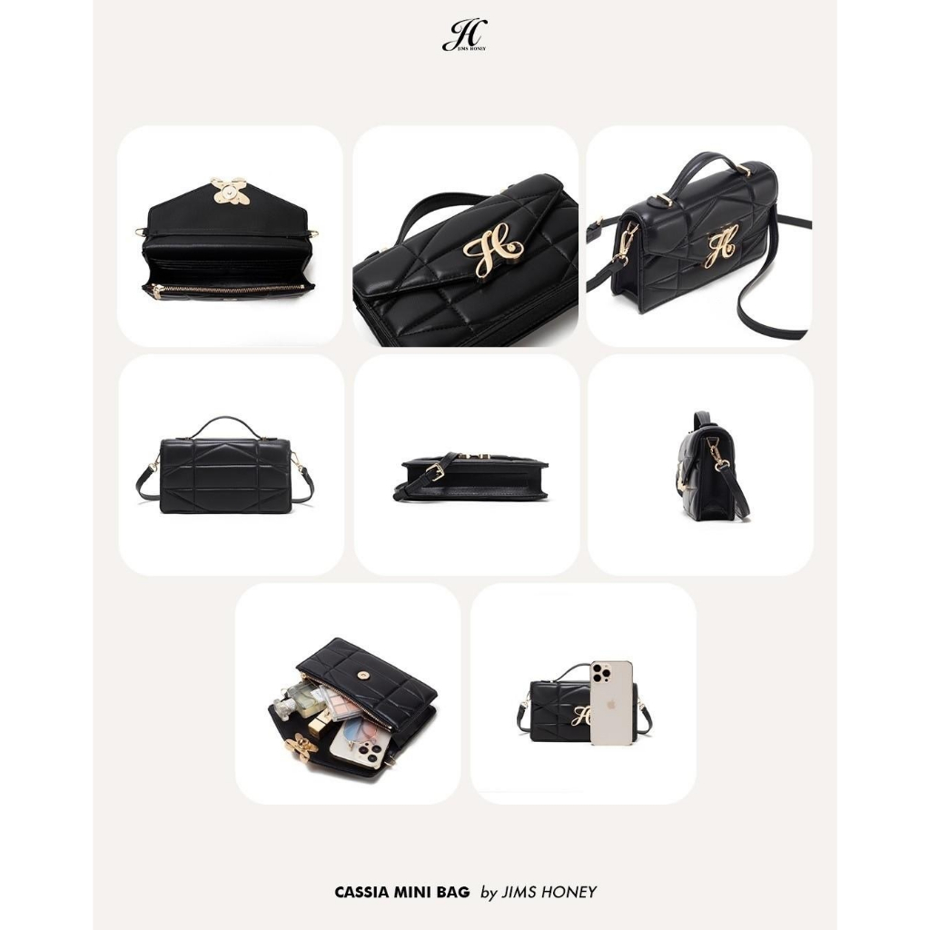 JIMS HONEY CASSIA MINI BAG Tas Selempang Wanita Slingbag Cewek Jimshoney Trendy Elegan