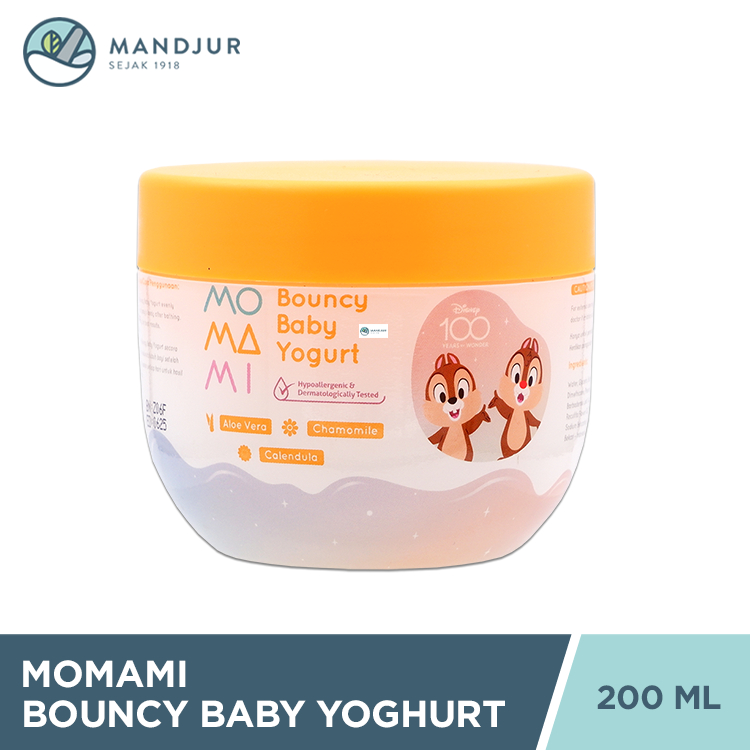 Momami Bouncy Baby Yoghurt 200 mL - Lotion Bayi