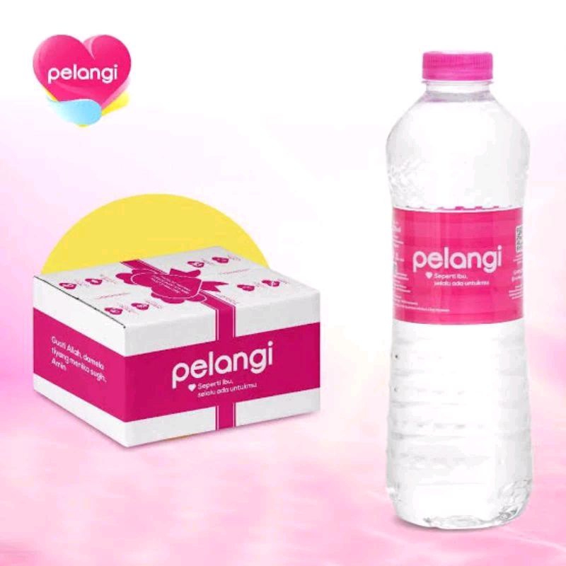 

PELANGI AIR MINERAL 500 ml 1 DUS isi 24 botol