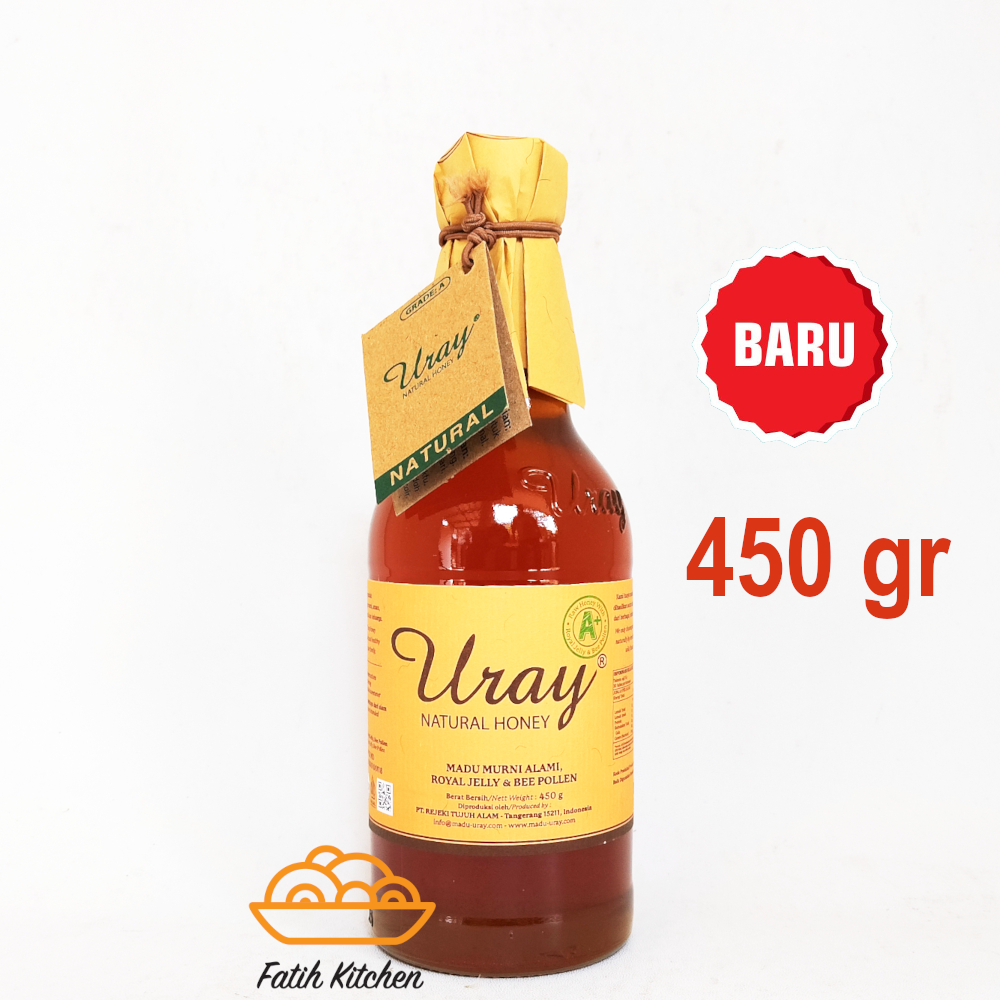 

Madu Uray 450 gr Natural Raw Honey Madu Mentah Lebah Hutan Murni Organik