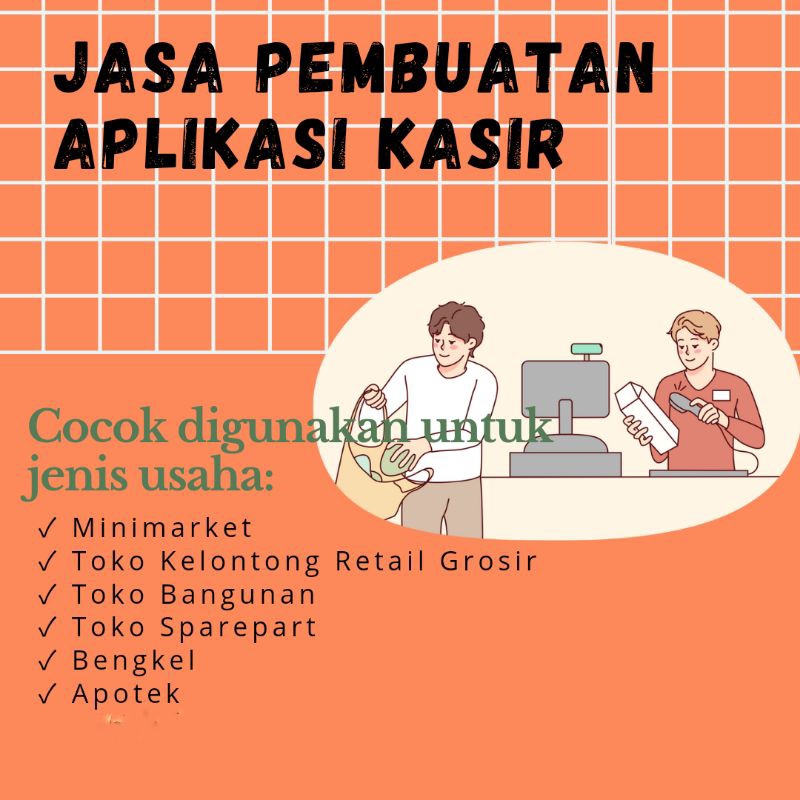 Aplikasi kasir pc
