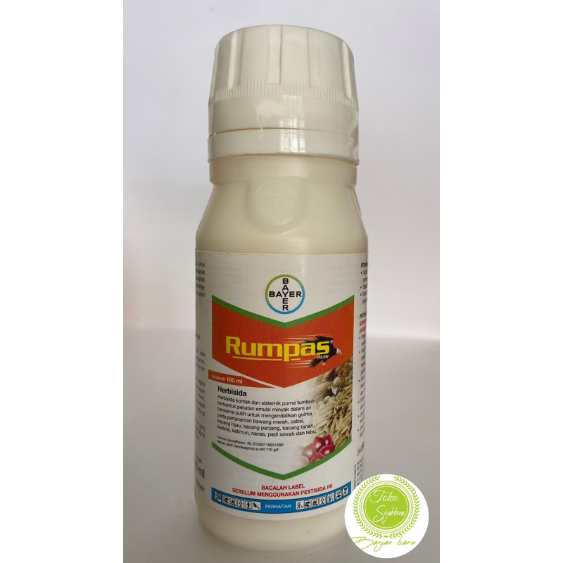 Rumpas 120EW 100ml Herbisida Selektif Sayuran Obat Pembasmi Rumput Liar