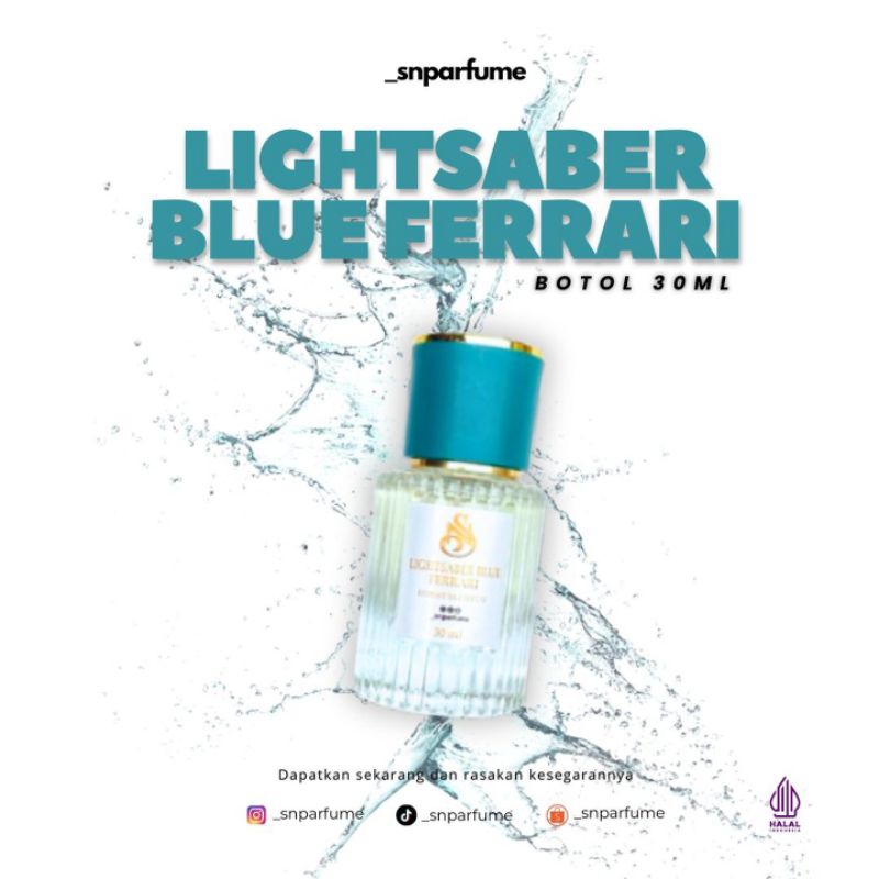 Sn Parfume Extrait De Parfume Lightsaber Blue Ferrari 30 ml