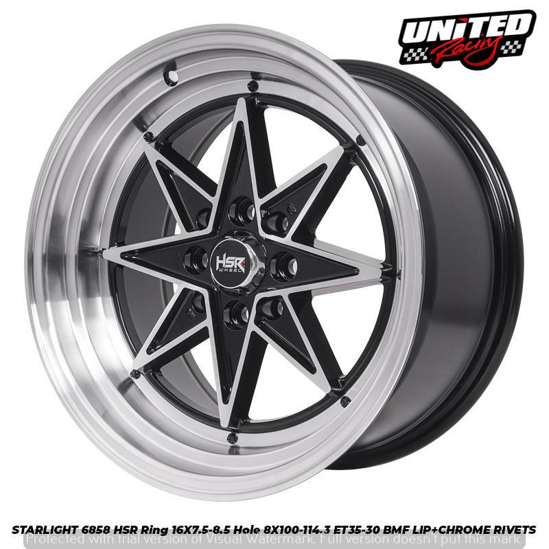 VELG MOBIL CELONG UNTUK MOBIL JAZZ AVANZA BRIO MOBILIO XENIA KIJANG RING 16 LUBANG 4 ET35/30 GRATIS 