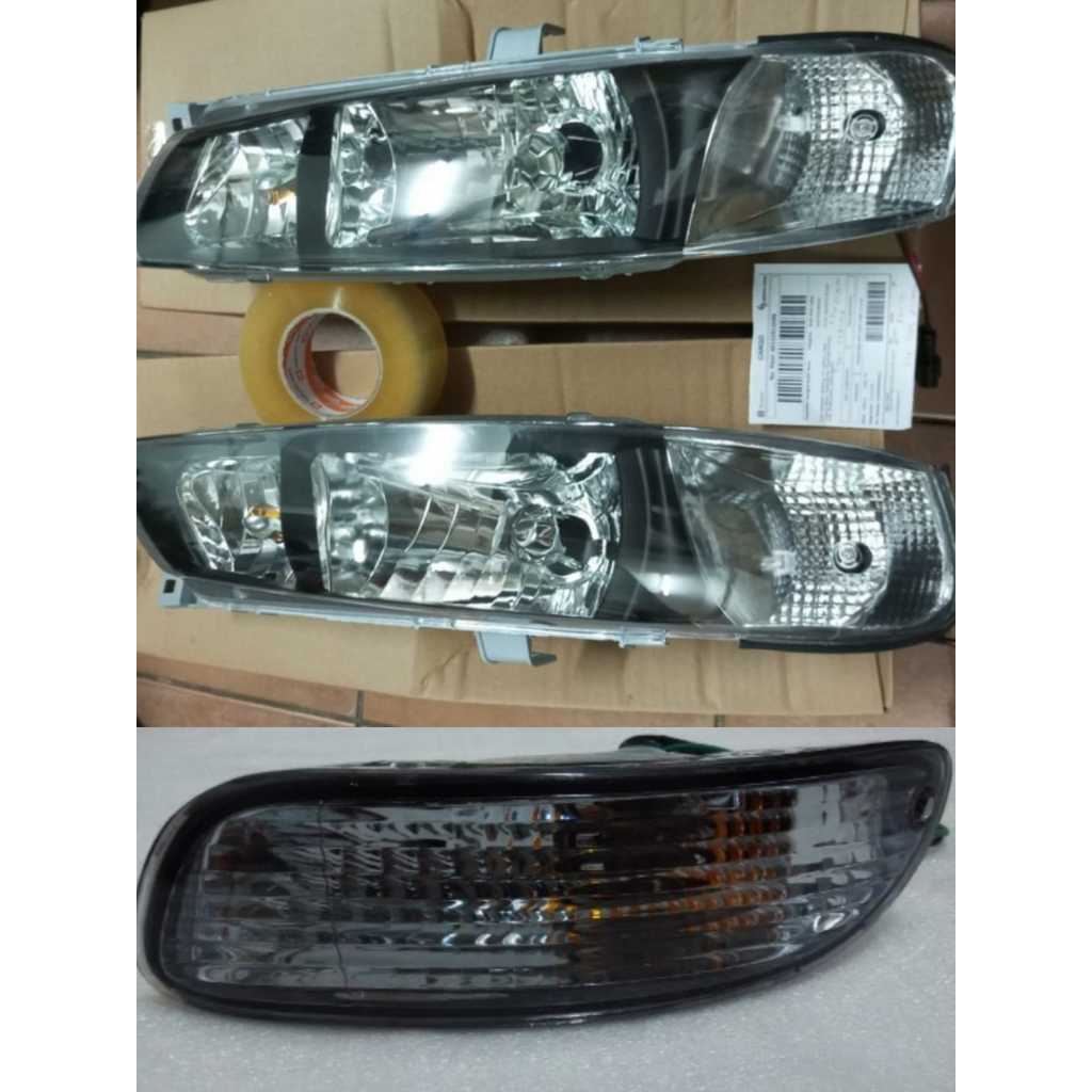 HEADLAMP TIMOR SEPHIA KRISTAL SMOKE