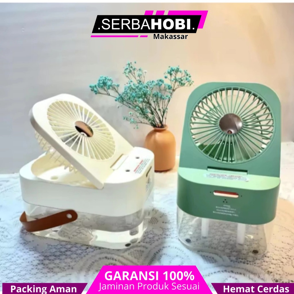 Kipas Angin Uap Humidifier AC Mini / Pendingin UdaraAir Cooler Fan / Kipas Pendingin Mini Ac Portabl