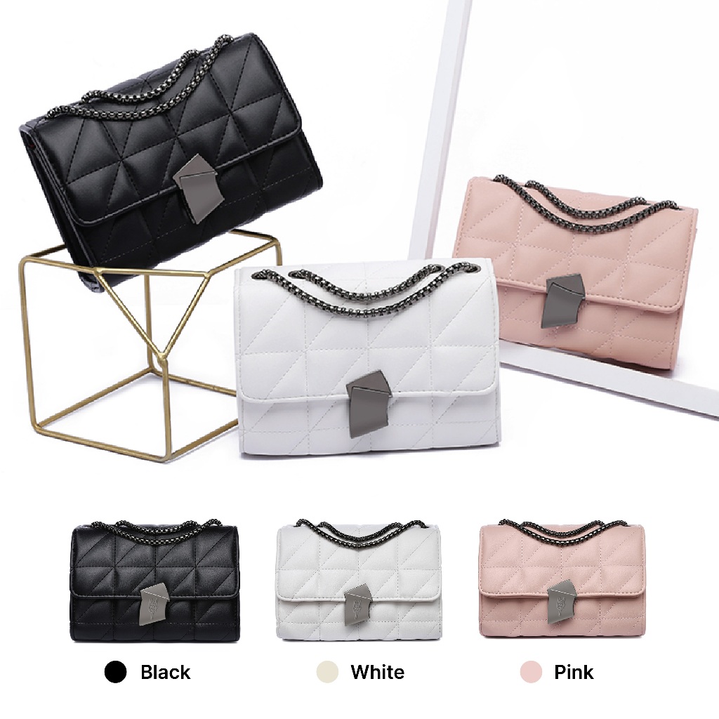 PAKET HEMAT HONYAN Tas Selempang Wanita Kekinian Branded Hitam Elegant Terbaru Tas Pesta Undangan