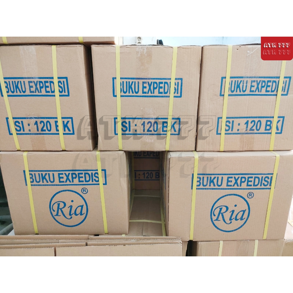 

1 KARTON BUKU EKSPEDISI RIA 100 /EXPEDISI RIA 1DUS / KARTON ISI 12 PACK