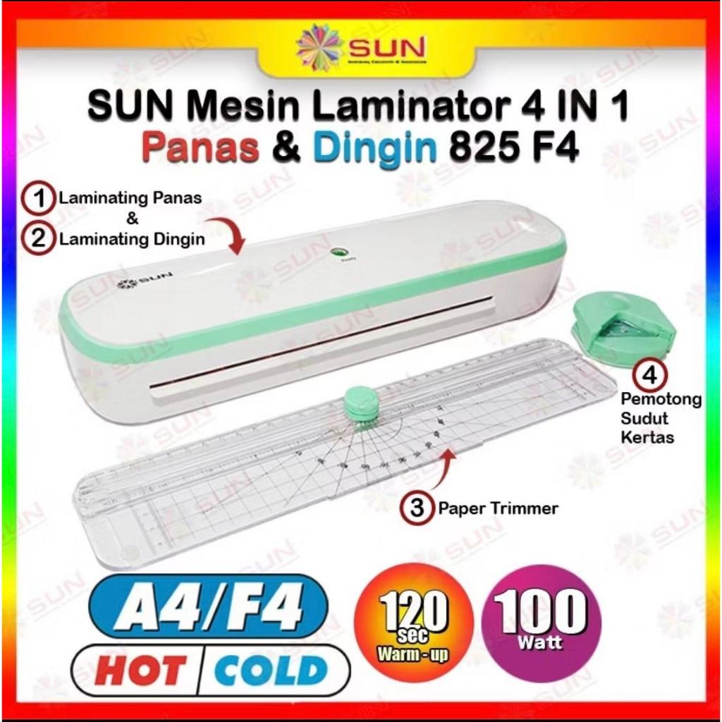

Mesin Laminator 4 in 1 Panas & Dingin 825 F4