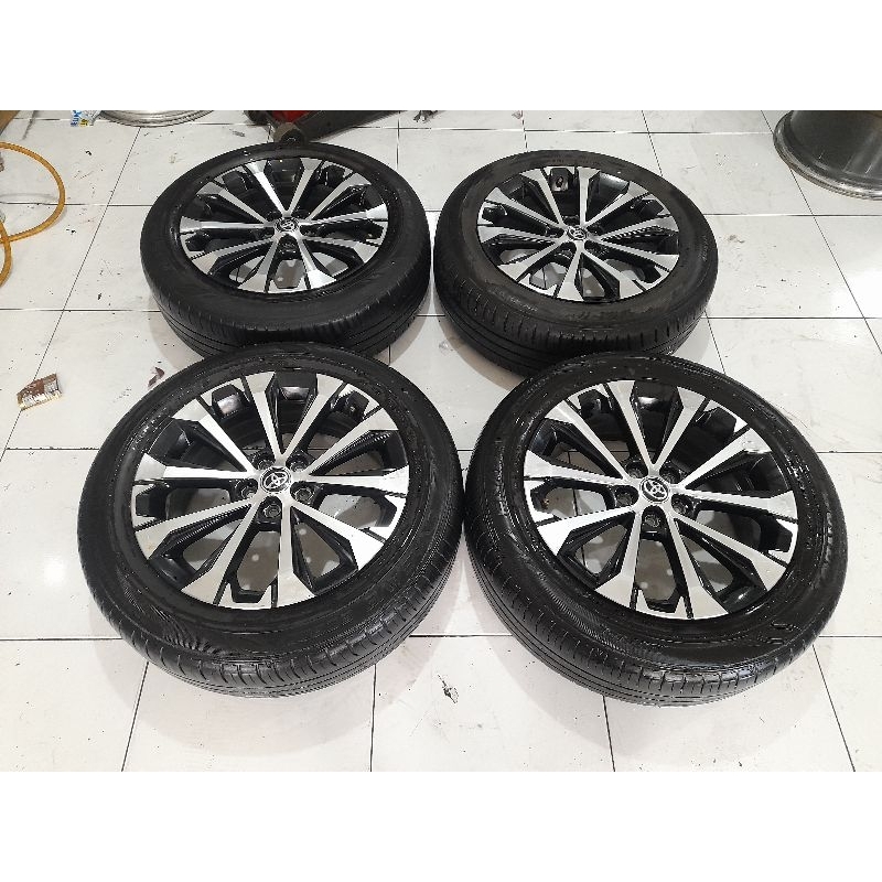 velg oem avanza new veloz Ring 17 pcd 5x100 plus ban pnp new xenia altis sienta corona wish