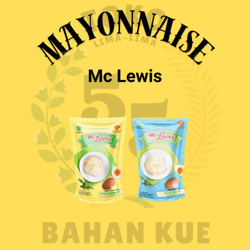 

Mayonnaise / Mayones Merek Mc Lewis Kemasan 1kg