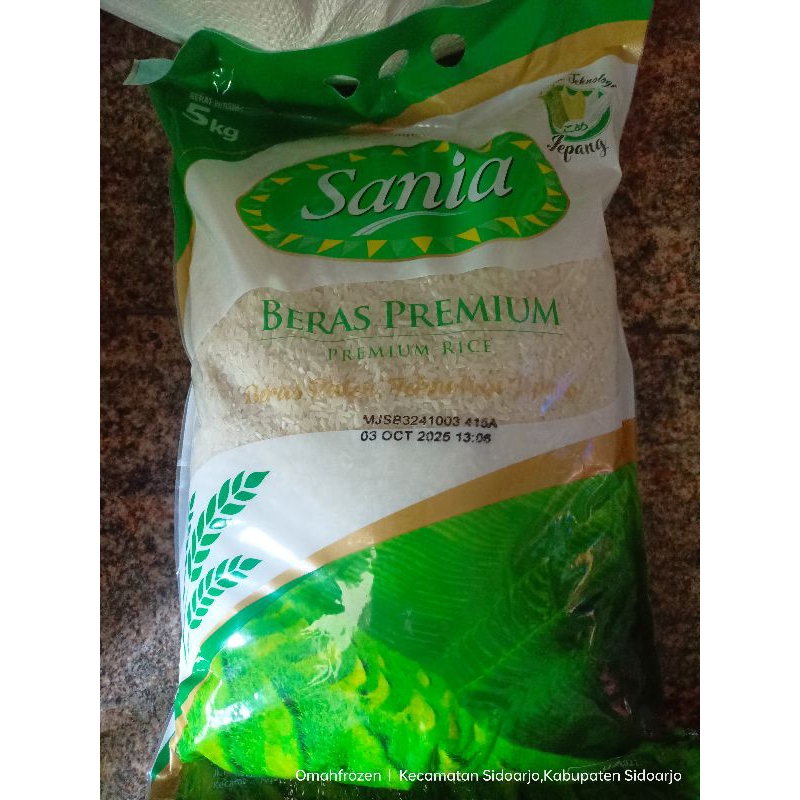 

Beras Premium SANIA 5kg