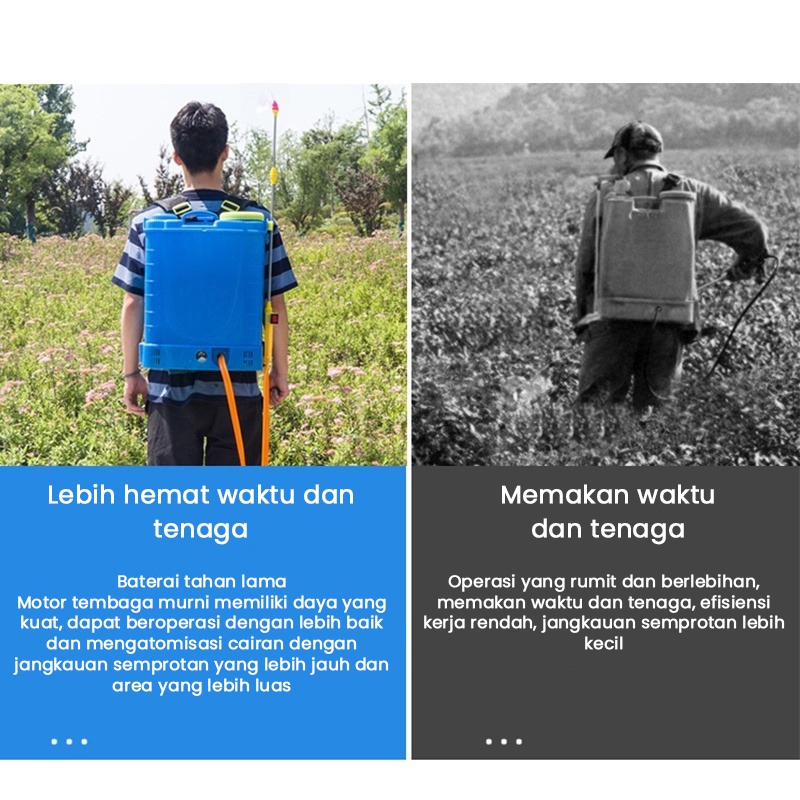 Penyemprot Pertanian Kapasitas Besar 20L / Penyemprot Ransel Elektrik / Penyemprot Pupuk Pertanian