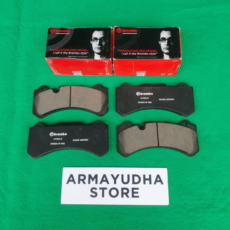 Kampas rem depan brake pad Brembo GT6 CTSV 6pot Brembo Ceramic
