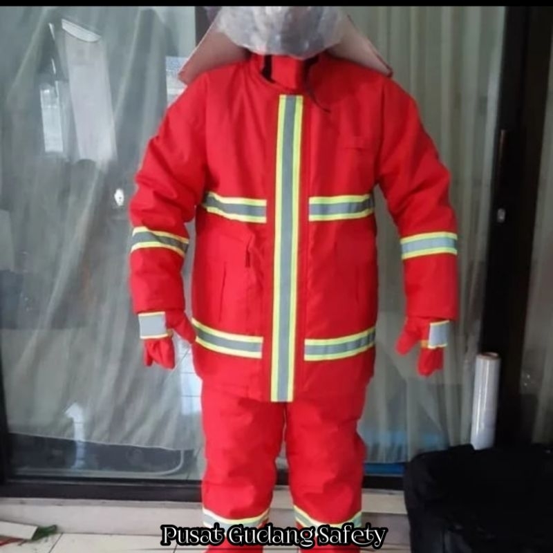 BAJU PEMADAM KEBAKARAN / BAJU ANTI API / BAJU DAMKAR PROMO