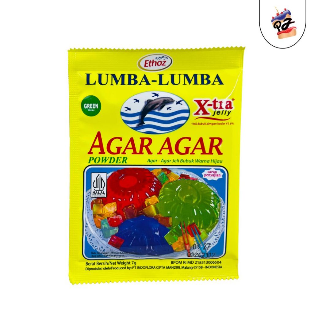 

AGAR BUBUK LUMBA XTRA JELLY HIJAU 7G