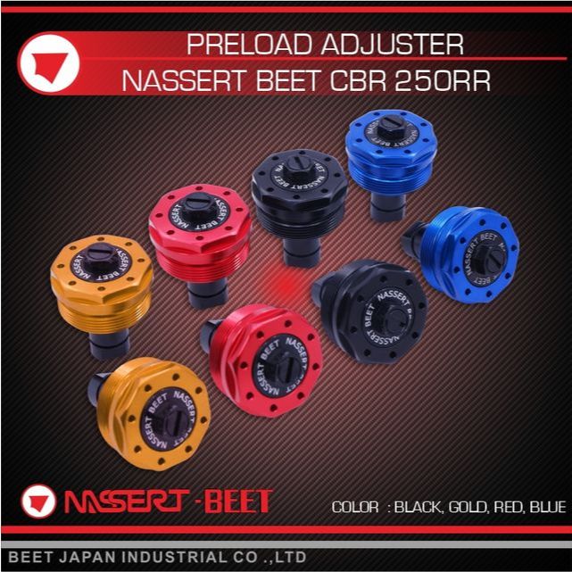 Preload Adjuster CBR 250 RR Nassert Beet