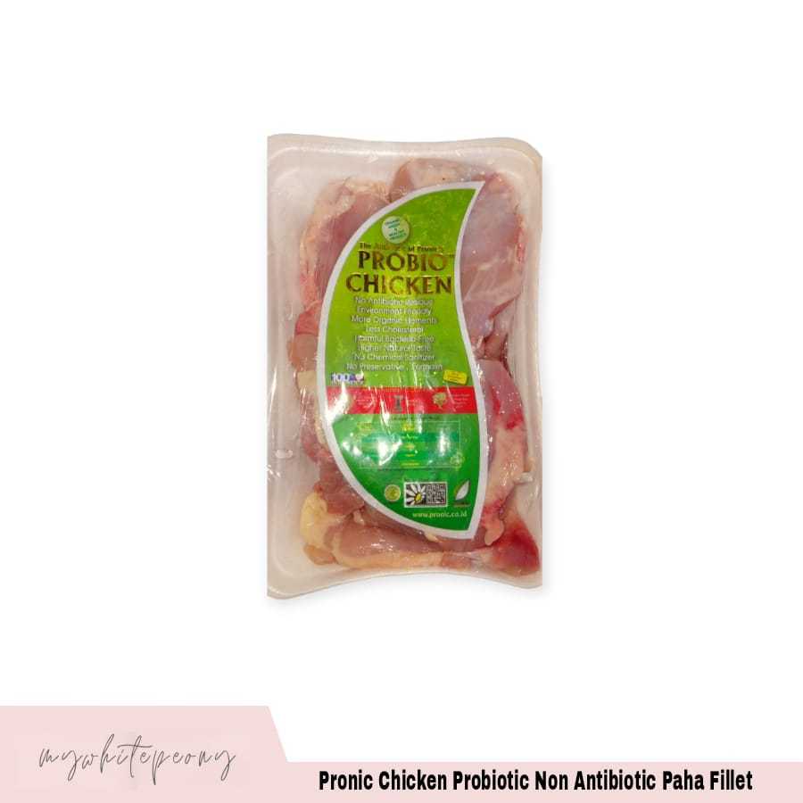 

Pronic Chicken Probiotic Organic Non Antibiotic / Ayam Potong Probiotik Organik Tanpa Antibiotik Paha / Thigh Fillet dari ayam broiler / negri