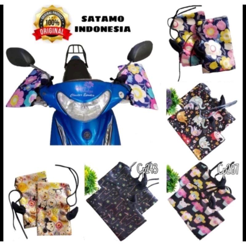 SATAMO SARUNG TANGAN MOTOR ANTI AIR/SARUNG TANGAN ANTI PANAS/SARUNG TANGAN MOTOR WANITA