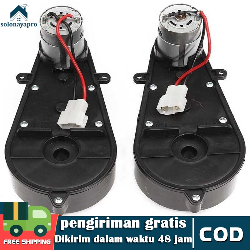 Gearbox Dinamo Mobil Aki 12 Volt 12000/15000/18000rpm / Gearbox Setir Mobil Aki / Gear Box Motor 550