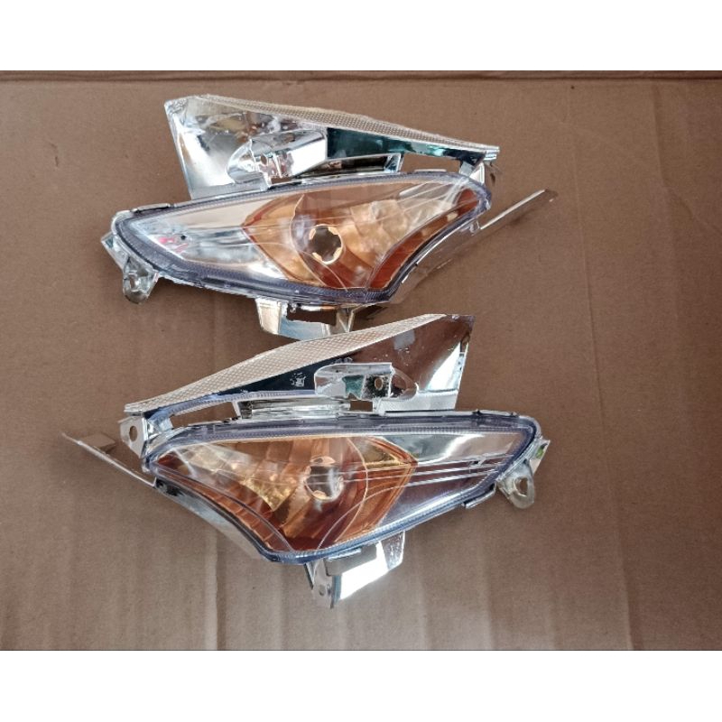 Lampu Sen Depan Beat Pop Custom Oren