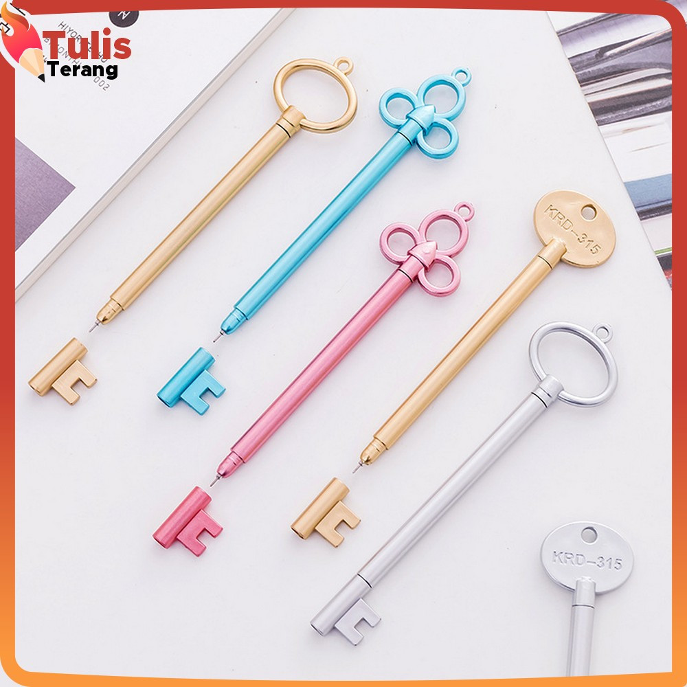 

Pena Pulpen Bolpoin Gel Karakter Lucu Souvenir / Pulpen Gel Bentuk Kunci Rumah Pen Karakter Alat Tulis Stationary / Pena Kunci Classic Tulis Terang A64