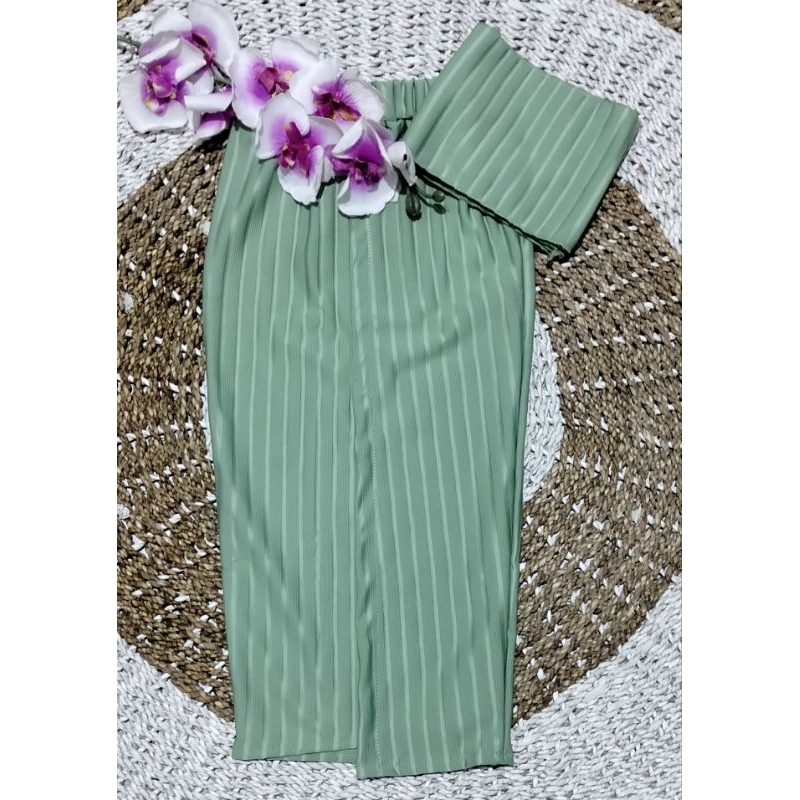 Kamen Knit Set Selendang Untuk Anak/Kamen Anak