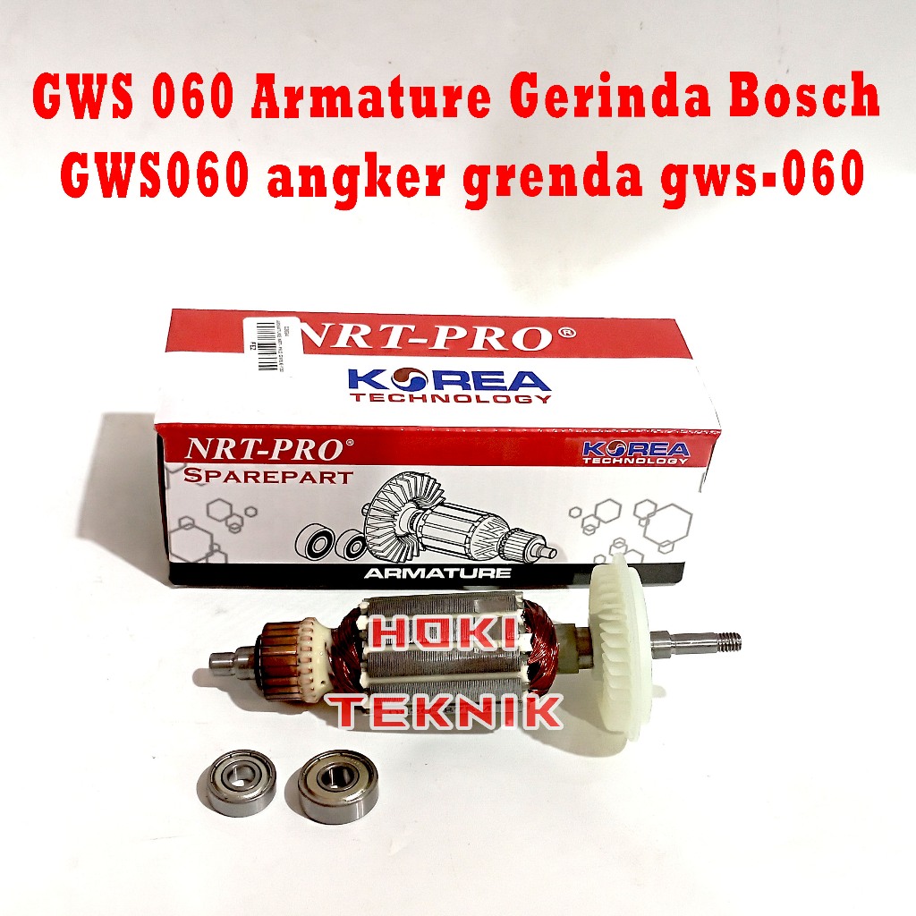 GWS 060 Armature Gerinda Bosch GWS060 angker grenda gws-060