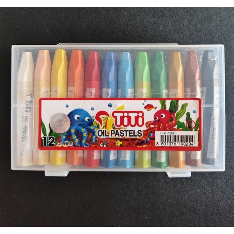

Crayon/Oil Pastel TITI 12CH ORIGINAL