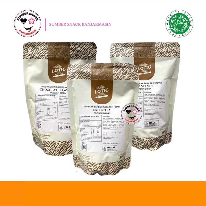 

Lotic Powder Drink (500g) (17 Varian Rasa)