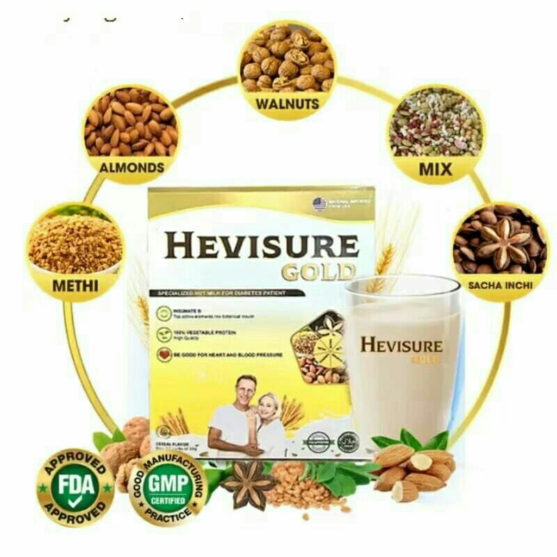 

HEVISURE GOLD MILK SUSU DIABETES KENCING MANIS DAN GULA DARAH TINGGI, NON SUGAR 100% NABATI ASLI IMPOR USA