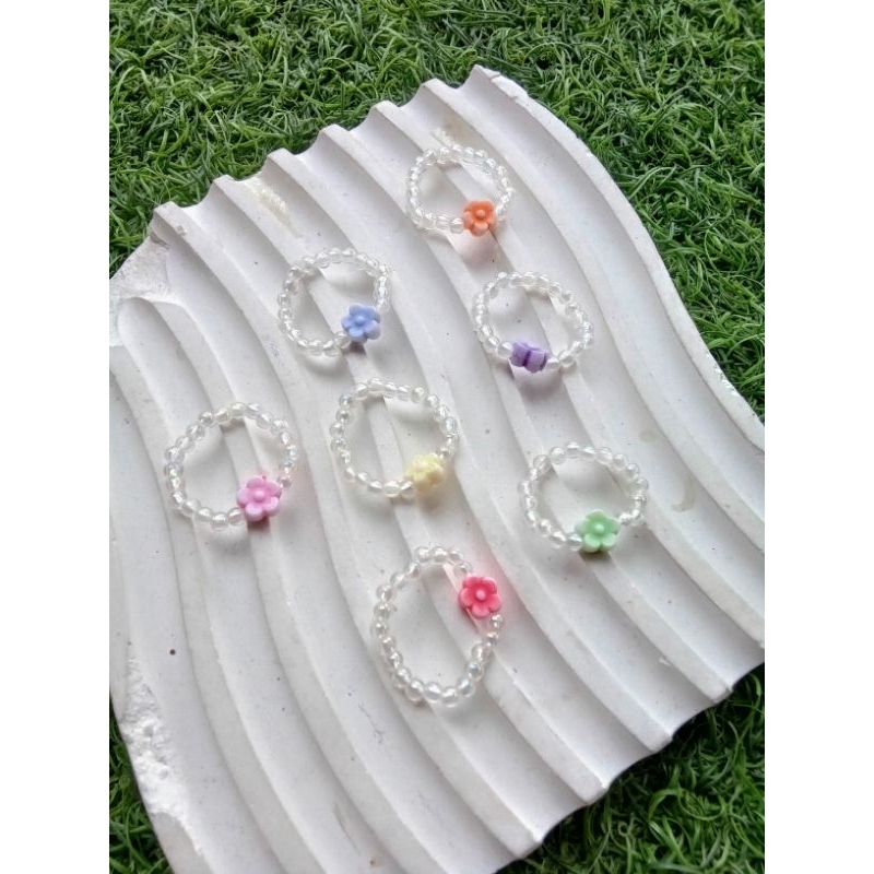 cincin anak/cincin bunga/cicin kecil/cicin manik/cincin simple