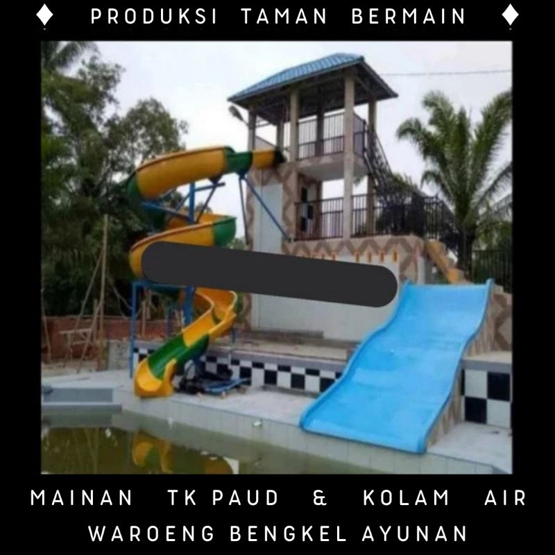 perosotan kolam renang