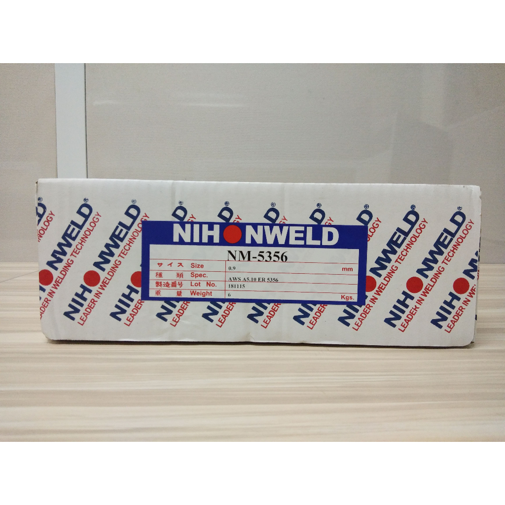Kawat Las Alumunium MIG ER5356 Nihonweld