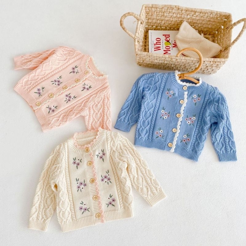 Danila Sweater / Sweater Bayi Perempuan / Sweater Balita