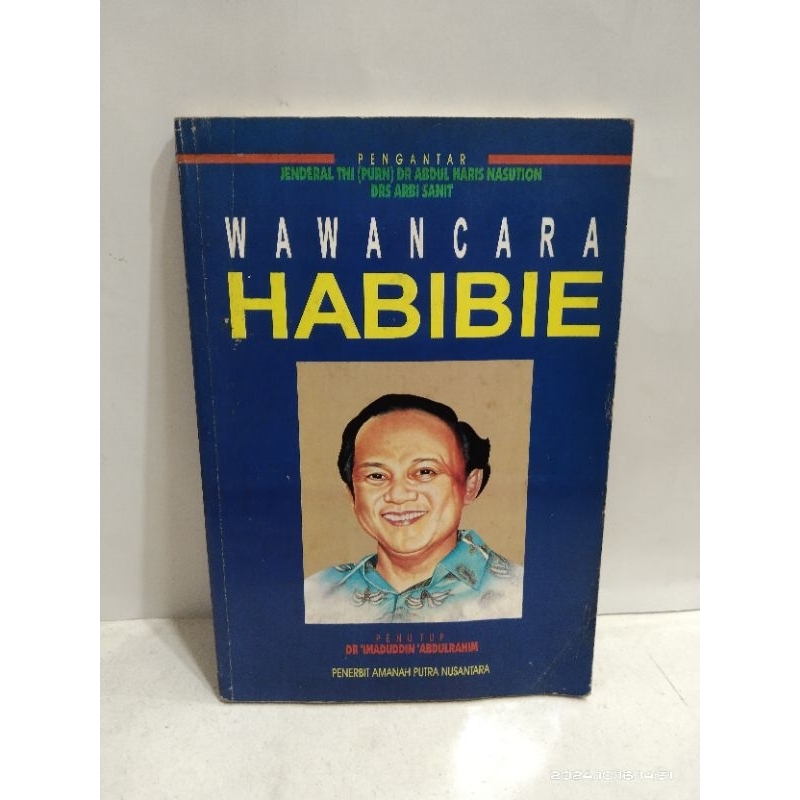 WAWANCARA HABIBIE buku ORIGINAL