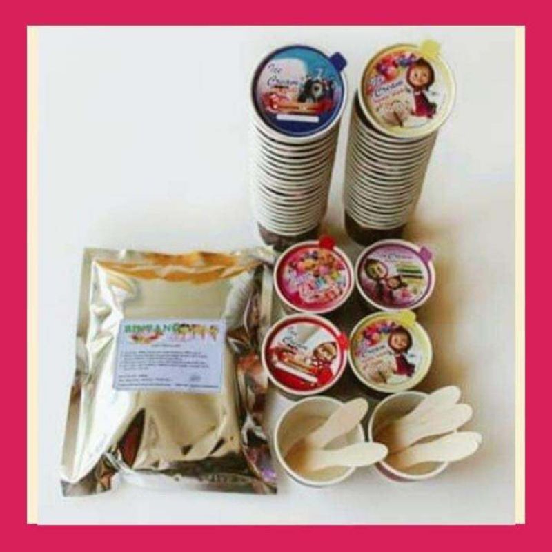 

pakett icee krim hemat cocok untuk rumahan