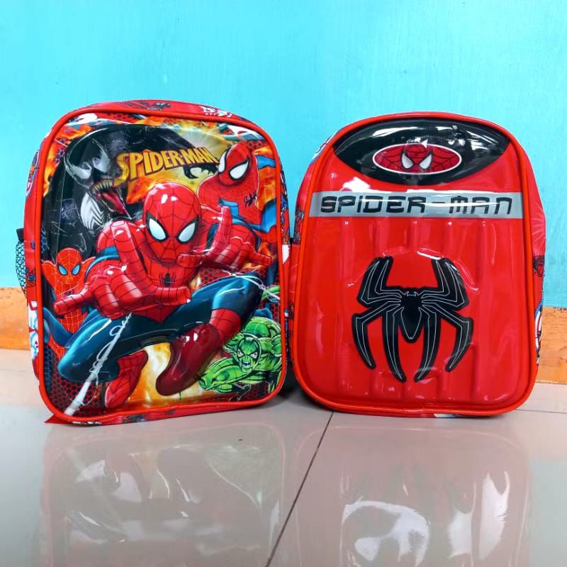 TAS PAUD CEWEK/COWOK KARAKTER 3D LED|| COCOK UNTUK ANAK 2-4 TAHUN(DUA RUANG)